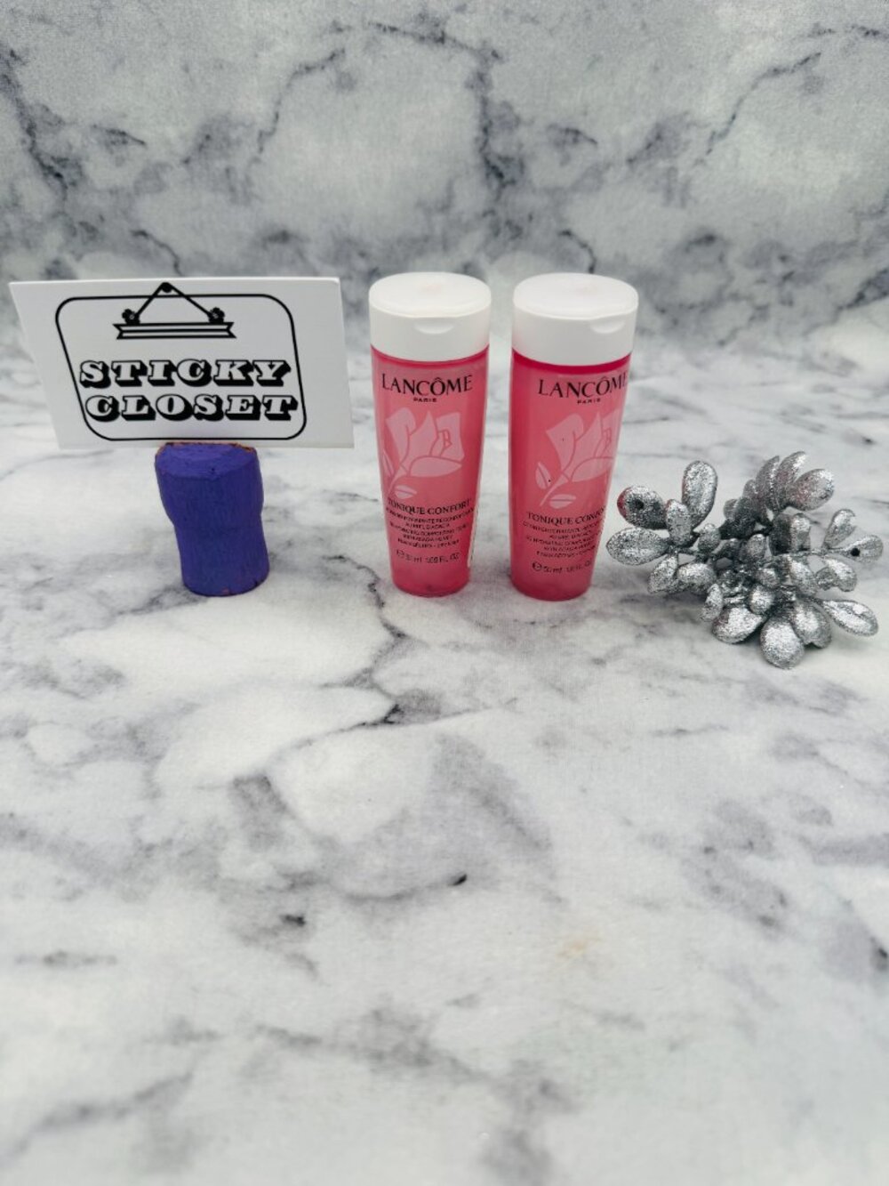 Lancome Skincare Set-Tonique Confort Re-Hydrating Comforting Toner,50ml-2pc-NEW